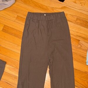 Elegant Women's Brown Flare Pants